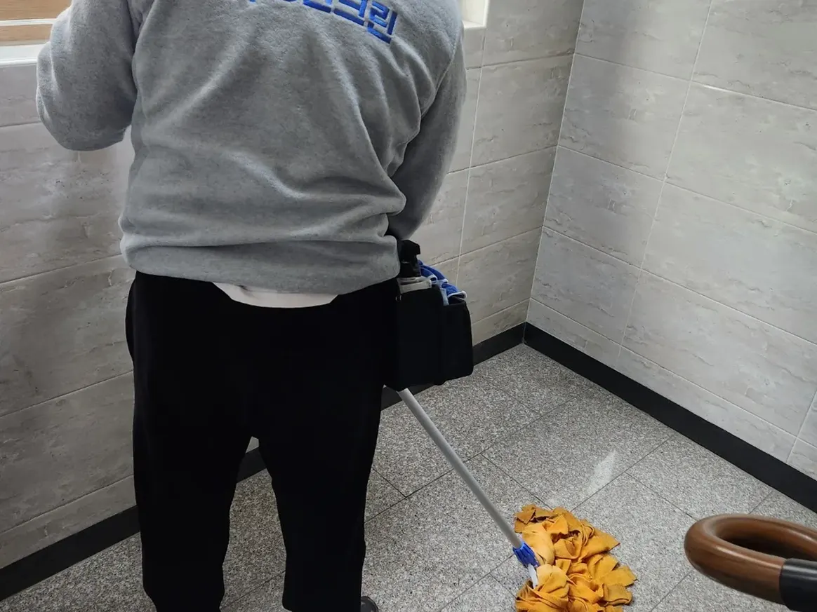 남구 고사동 빌라 복도·대기 동선 야간 위생청소 사례 - 행진크린